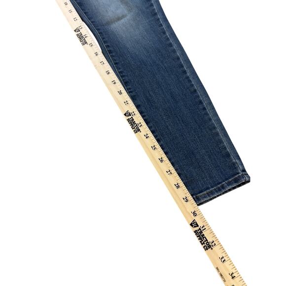 Levi Strauss Signature Mid Rise Skinny Jeans Women’s Size 14S - Picture 3 of 4